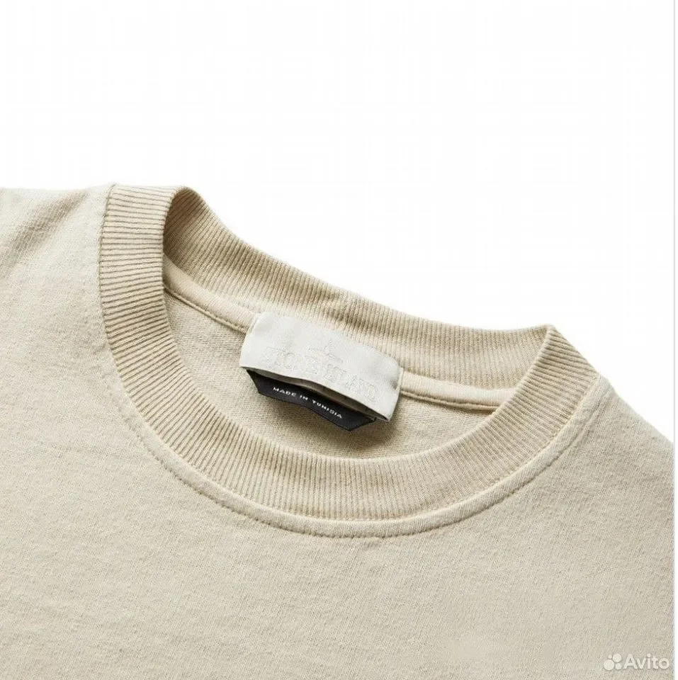 Свитшот Stone Island FW23 Beige Ghost Pieces - миниатюра 3