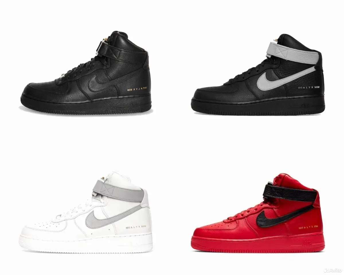 Кроссовки Nike Air Force 1 Mid x Alyx - изображение 1
