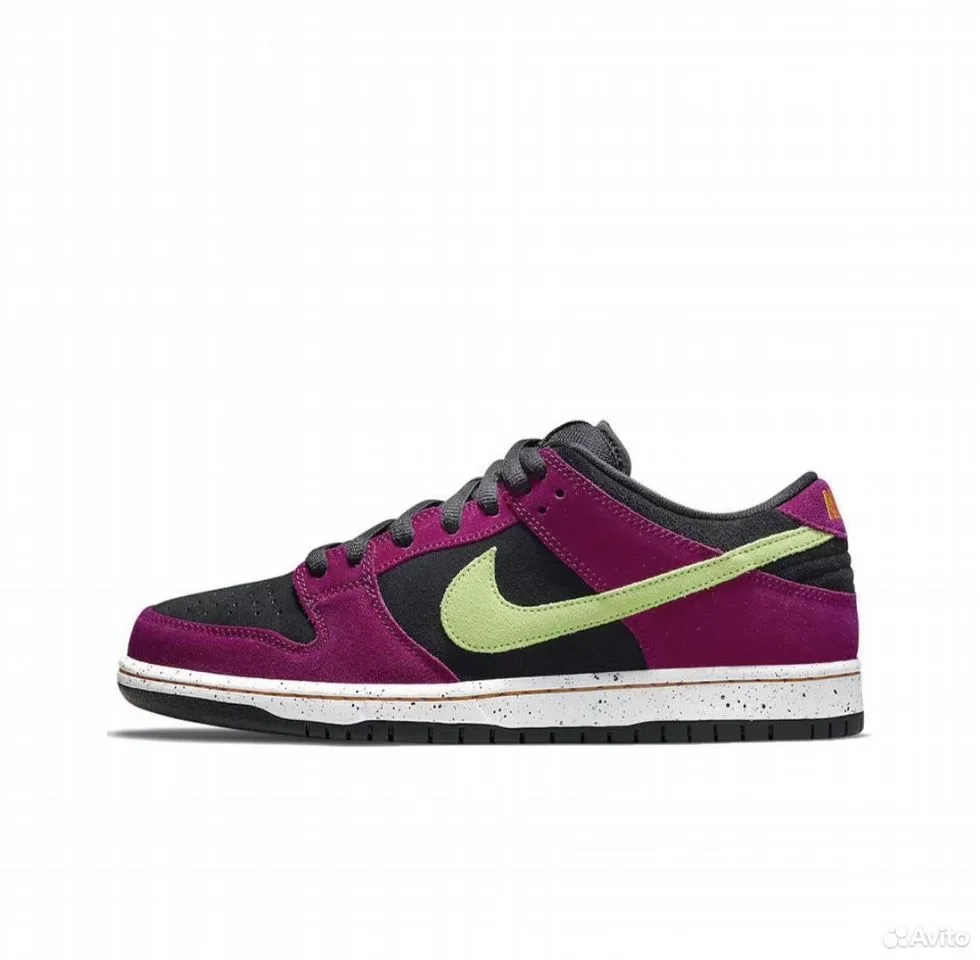 Кроссовки Nike Dunk SB Low Pro Red Plum - миниатюра 2