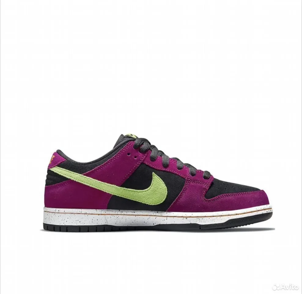 Кроссовки Nike Dunk SB Low Pro Red Plum - миниатюра 3