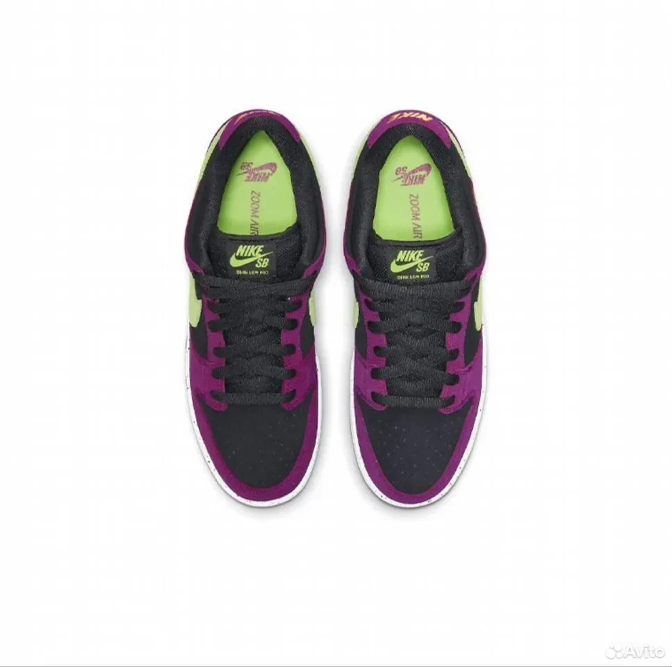 Кроссовки Nike Dunk SB Low Pro Red Plum - миниатюра 4