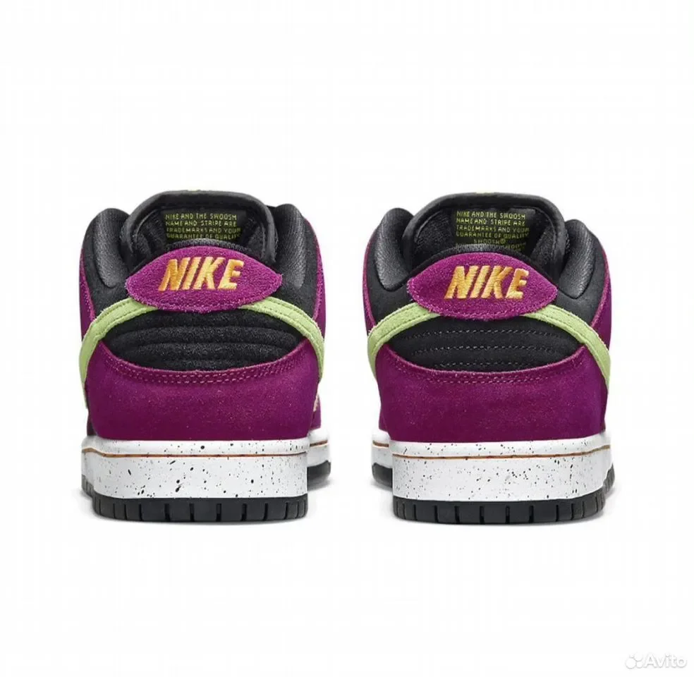 Кроссовки Nike Dunk SB Low Pro Red Plum - миниатюра 5