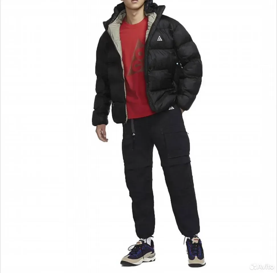 Пуховик Nike ACG Therma Fit ADV Lunar Lake black - миниатюра 2