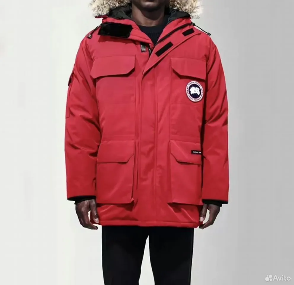 Парка Canada Goose Expedition Red - миниатюра 3