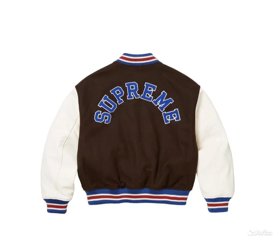 Кофта бомбер Supreme Tiger Brown - миниатюра 2