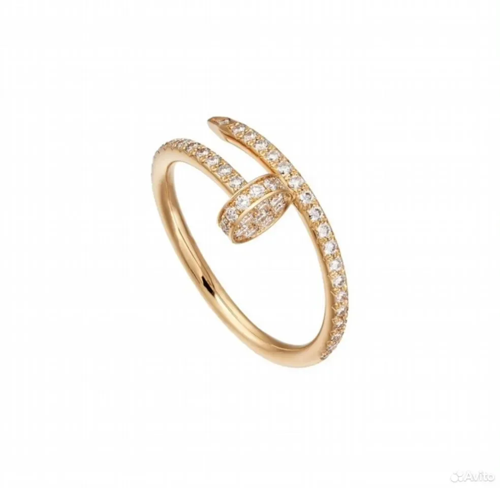 Кольцо Cartier Juste In Clou 18K - миниатюра 3