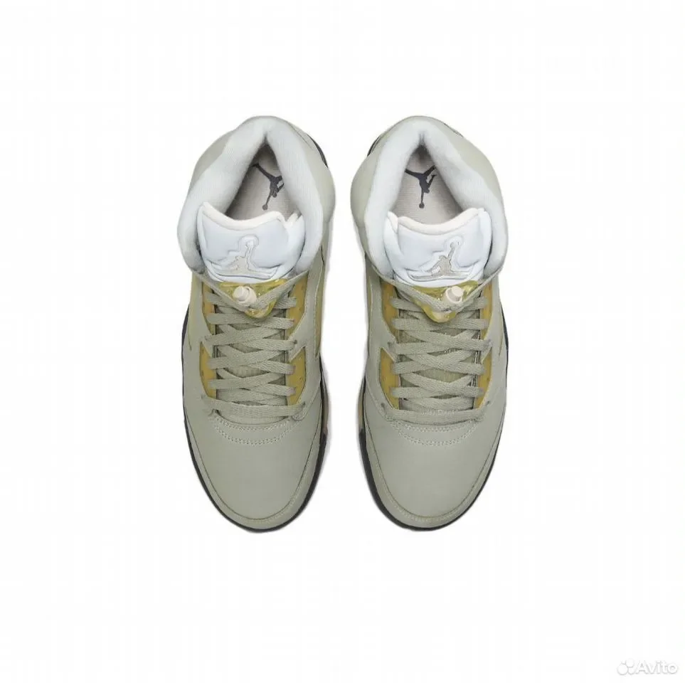 Кроссовки Nike Air Jordan 5 Retro Jade - миниатюра 2