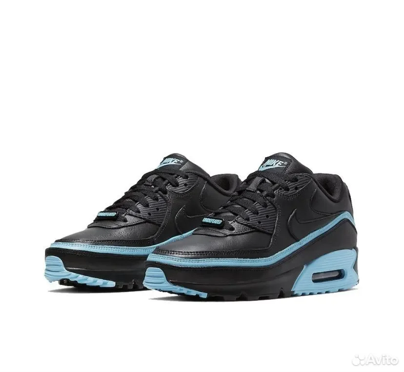 Кроссовки Nike Air Max 90 Undefeated Black Blue - изображение 1