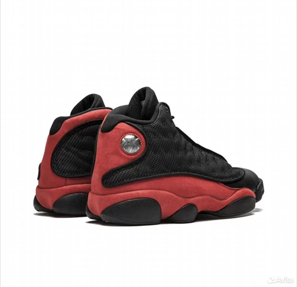 Кроссовки Nike Air Jordan 13 Retro Red - миниатюра 2