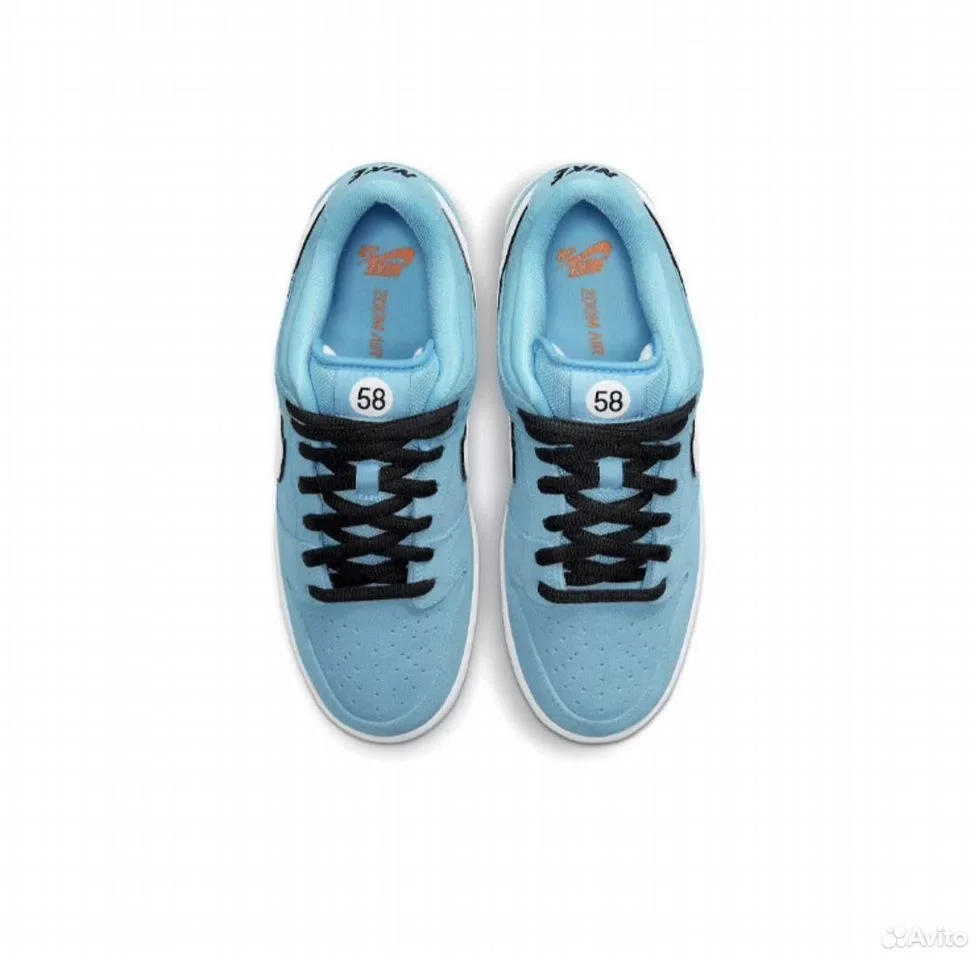 Кроссовки Nike Dunk SB Low Pro Blue Chill - миниатюра 2