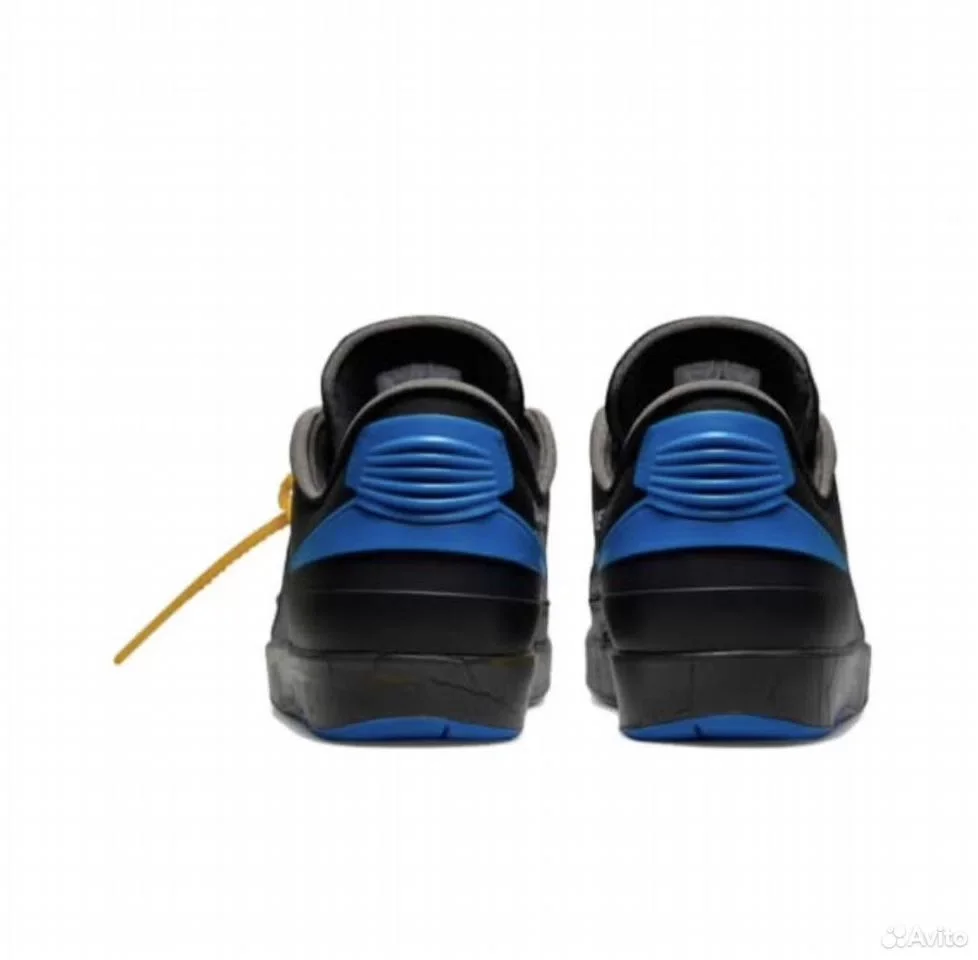 Кроссовки Nike Air Jordan 2 x OFF-white Black - миниатюра 4