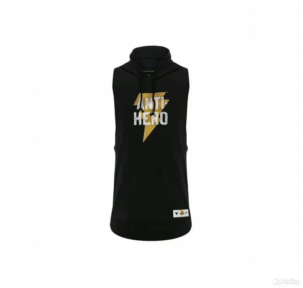 Майка Under Armour Project Rock Black Adam - миниатюра 2