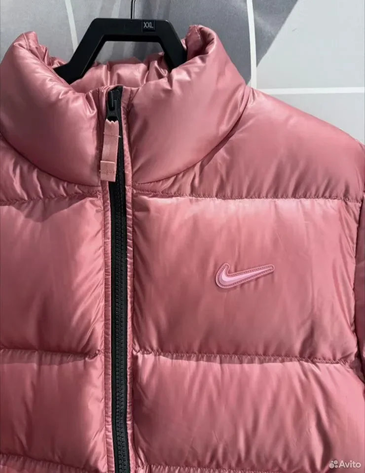 Пуховик Nike x Nocta Sunset Puffer Jacket Pink - миниатюра 3