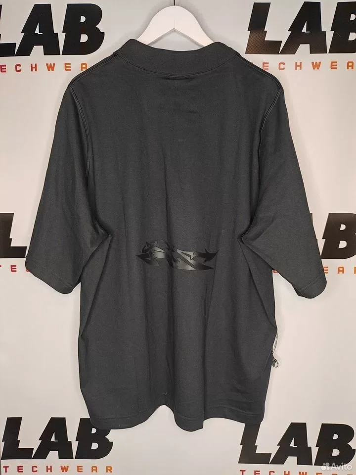 Футболка Nike x OFF White Black Graffity - миниатюра 4