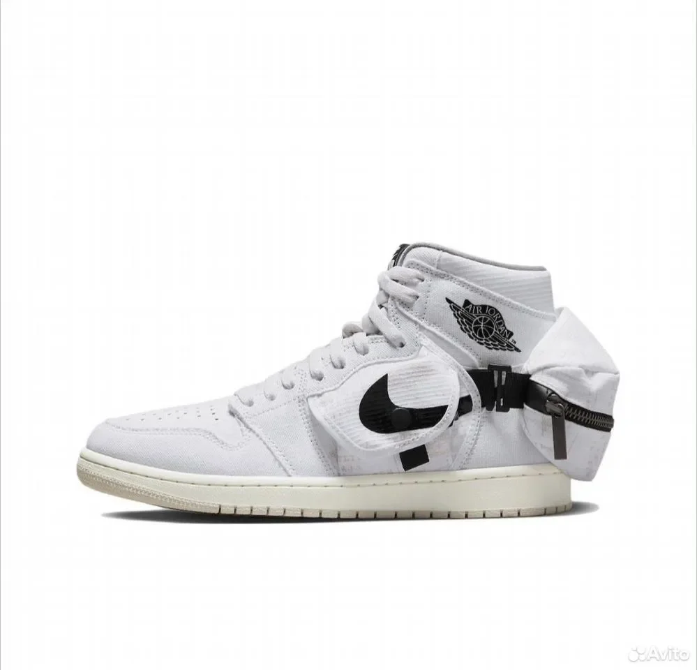 Кроссовки Nike Air Jordan 1 Mid Utility - миниатюра 2