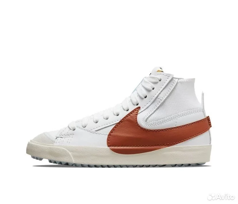 Кроссовки Nike Blazer Mid 77 Jumbo Orange - миниатюра 2