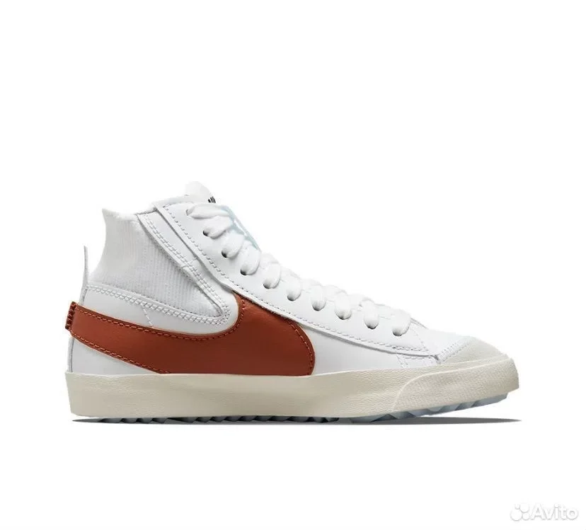 Кроссовки Nike Blazer Mid 77 Jumbo Orange - миниатюра 3