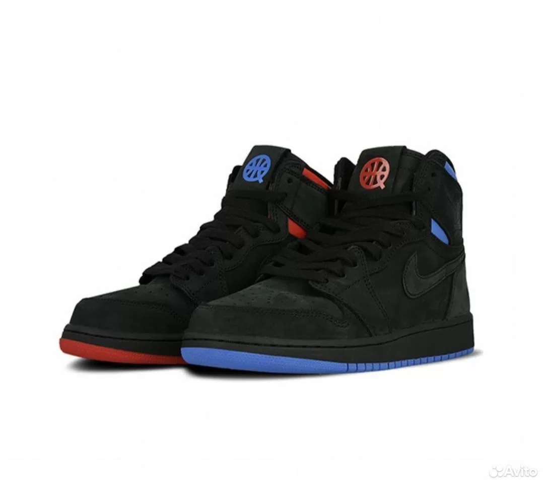 Кроссовки AIR Jordan 1 High Retro OG Quai 54 - миниатюра 2