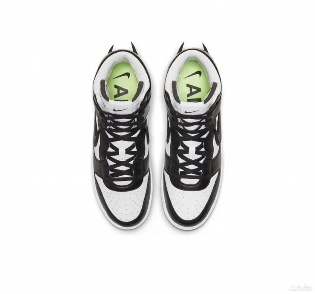 Кроссовки ambush X Nike Dunk High Black - миниатюра 2