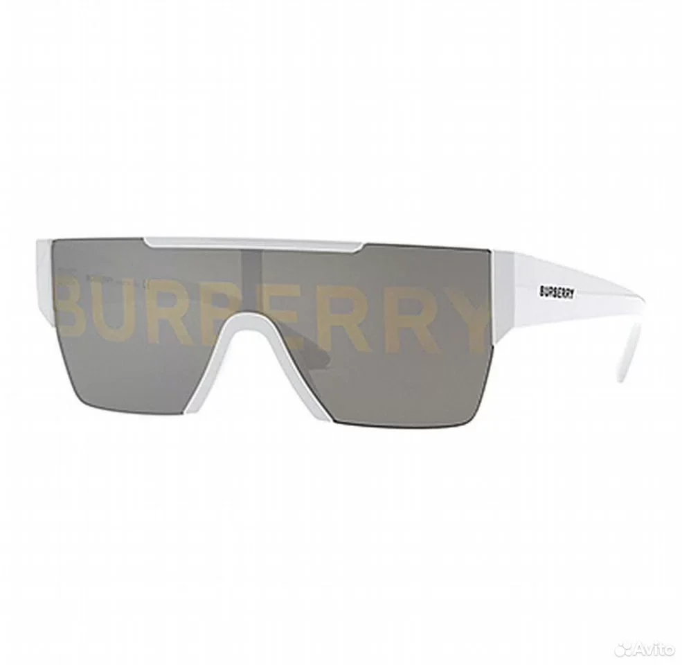 Солнцезащитные очки Burberry Logo White - изображение 1