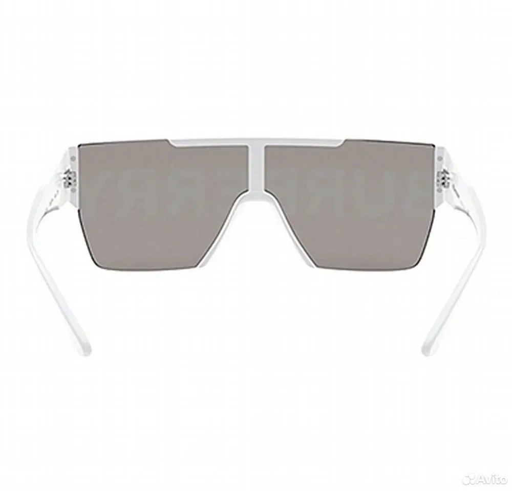 Солнцезащитные очки Burberry Logo White - миниатюра 3