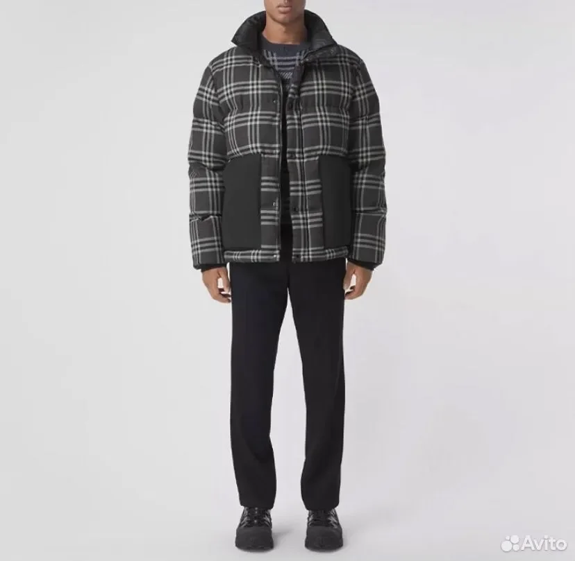 Пуховик burberry Vintage Down Jacket FW21 - миниатюра 3
