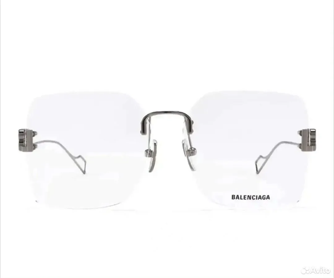 Очки Balenciaga прямоугольной формы - миниатюра 2