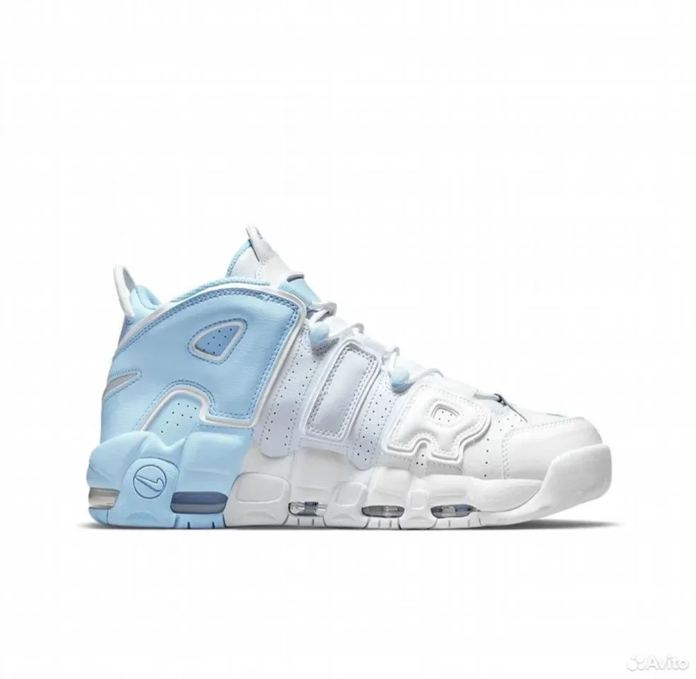 Кроссовки Nike Air More Uptempo Sky Blue - миниатюра 3