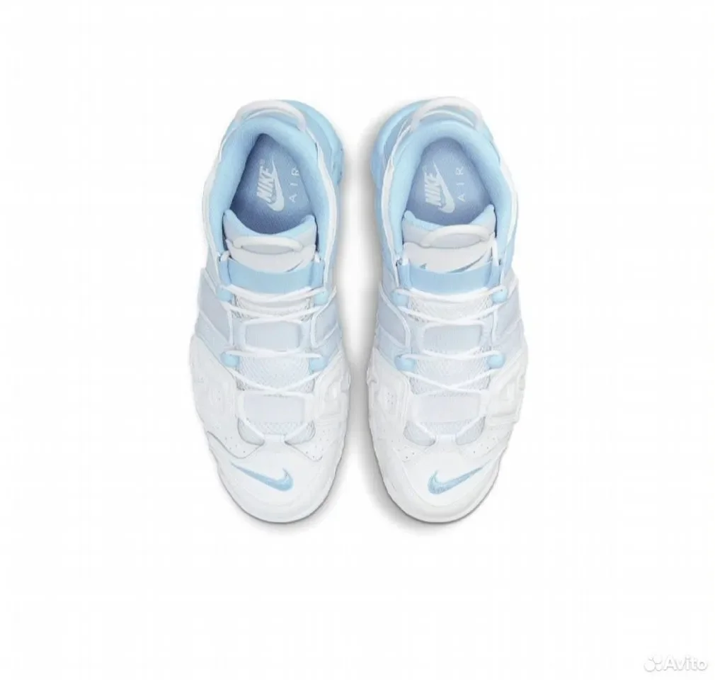 Кроссовки Nike Air More Uptempo Sky Blue - миниатюра 4