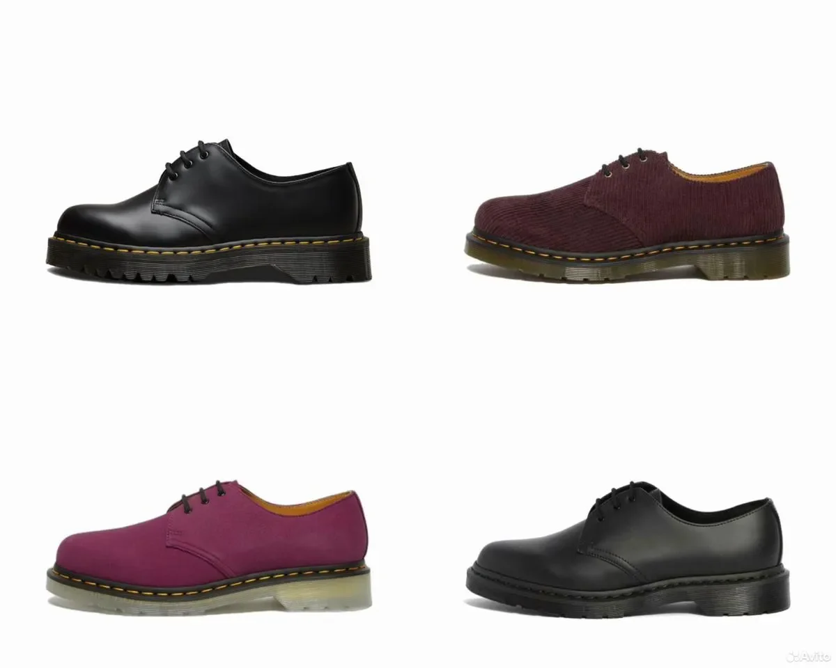 Полуботинки оксфорды Dr. Martens 1461 Part 2 - изображение 1