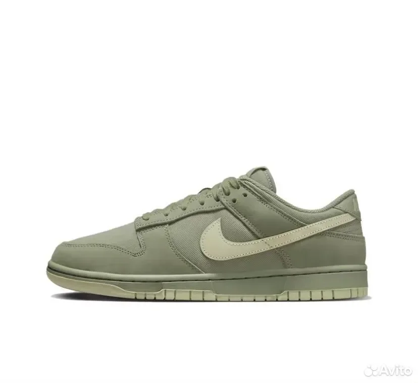 Кроссовки Dunk Low Oil Green and Olive Aura - изображение 1
