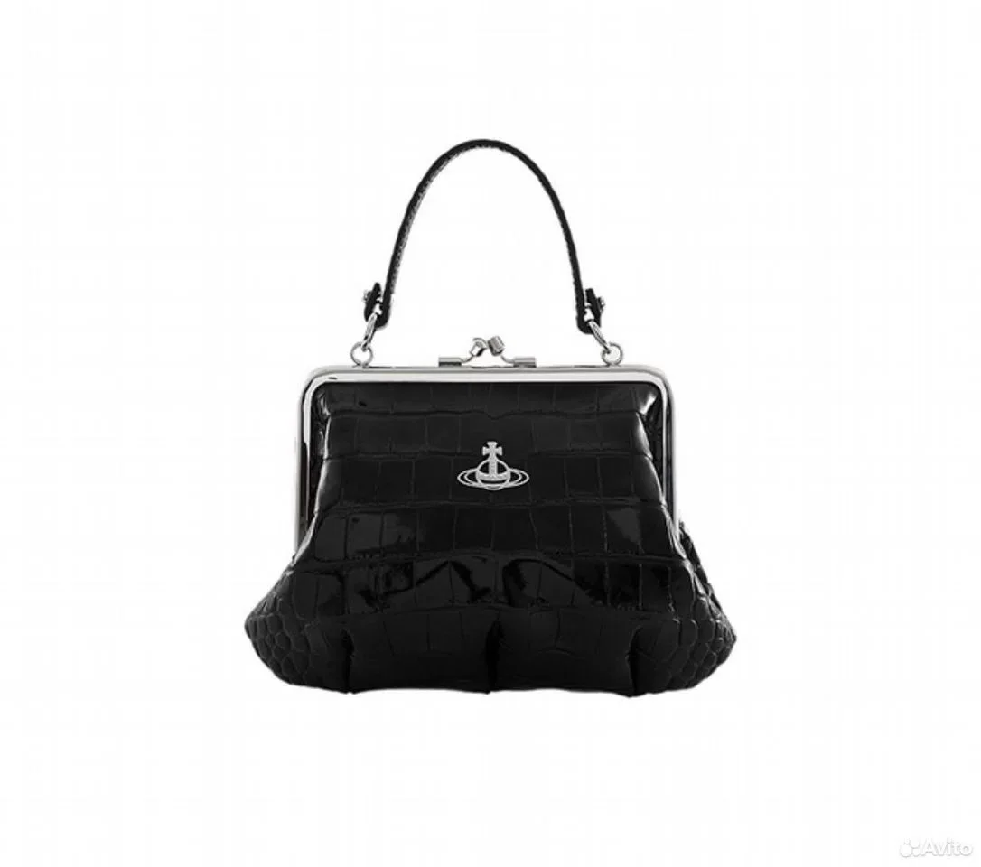 Сумка черная Vivienne Westwood - миниатюра 2