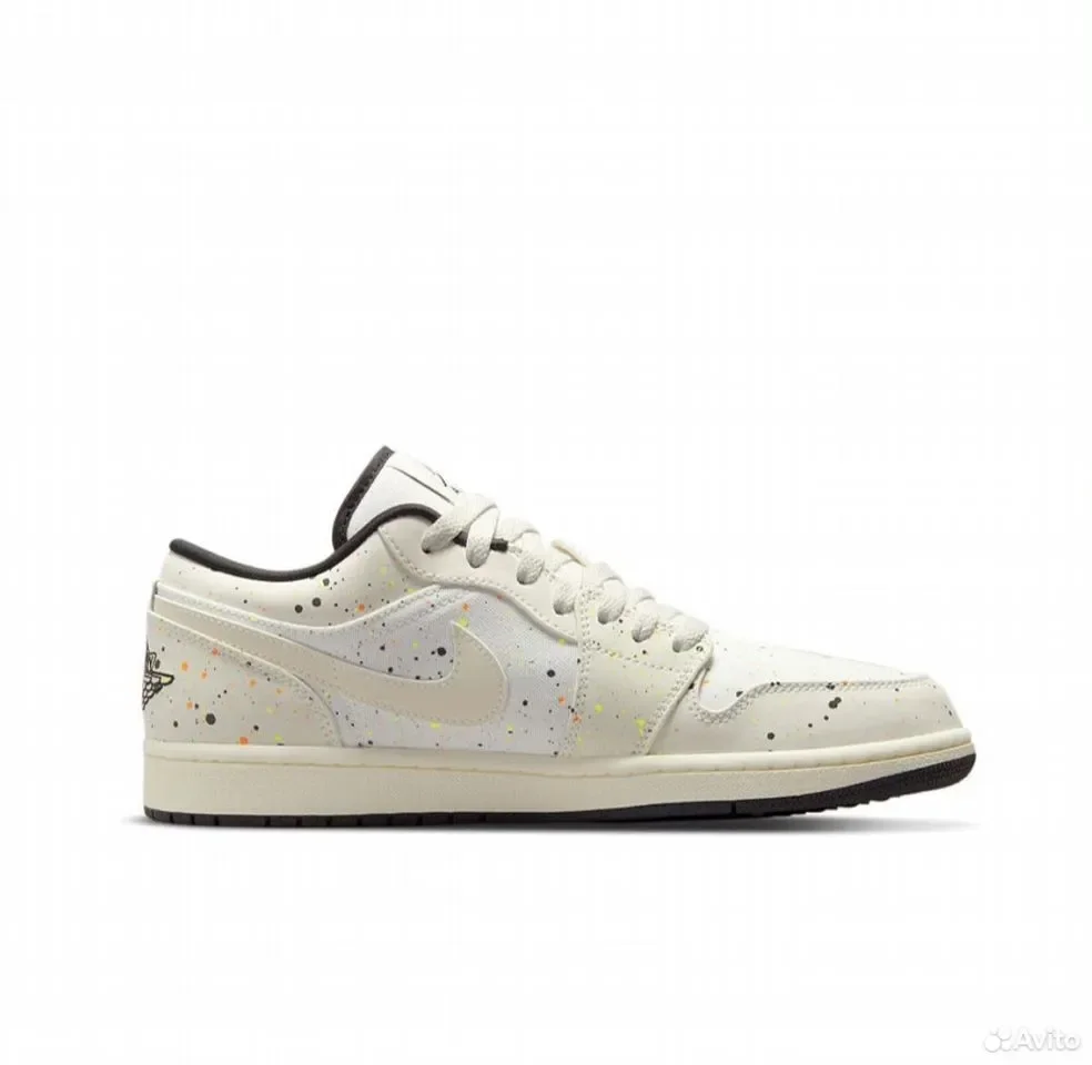 Кроссовки Nike Air Jordan 1 Low Paint Splatter - миниатюра 3
