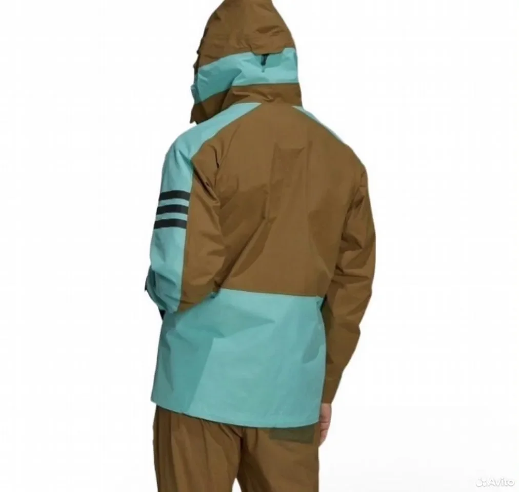 Куртка Adidas Terrex xploric rain jacket - миниатюра 2