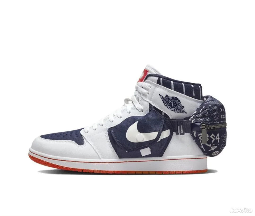 Кроссовки Nike Air Jordan 1 High Retro OG Quai 54 - изображение 1