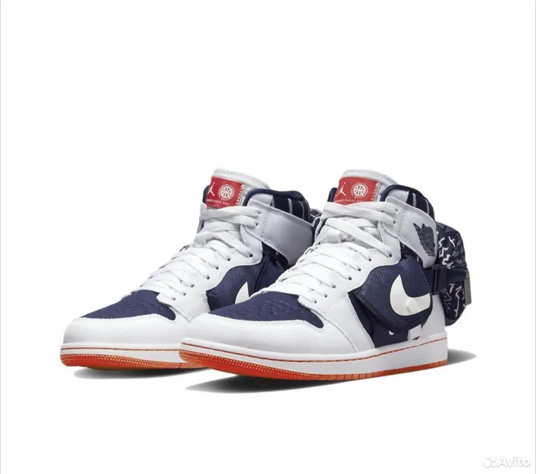 Кроссовки Nike Air Jordan 1 High Retro OG Quai 54 - миниатюра 2