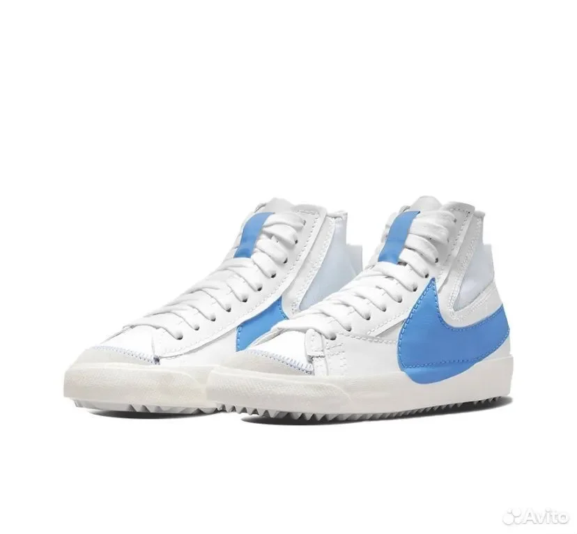 Кроссовки Nike Blazer Mid '77 White University - изображение 1