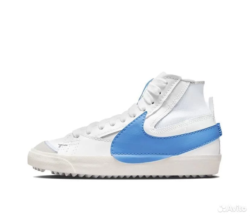 Кроссовки Nike Blazer Mid '77 White University - миниатюра 2