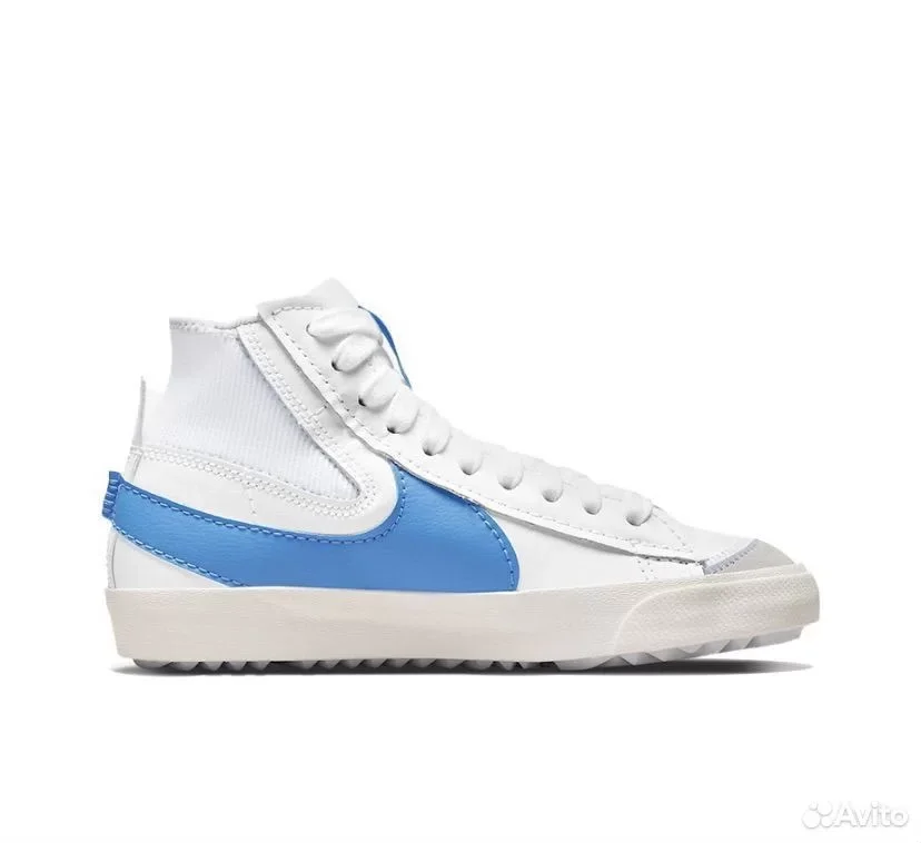 Кроссовки Nike Blazer Mid '77 White University - миниатюра 3