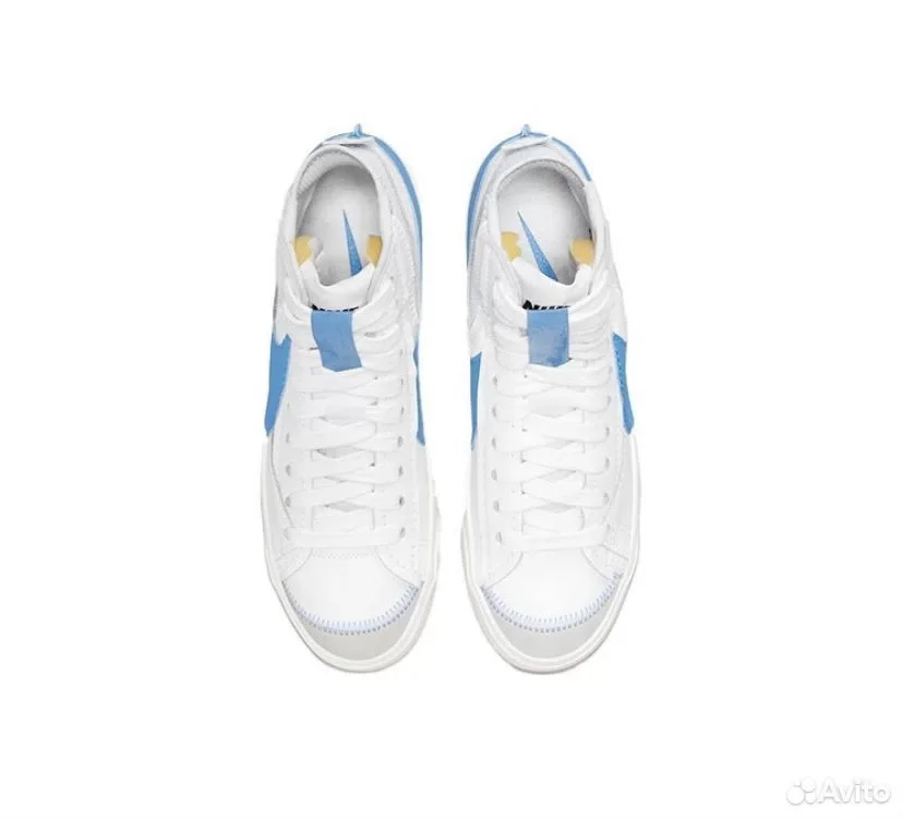Кроссовки Nike Blazer Mid '77 White University - миниатюра 4