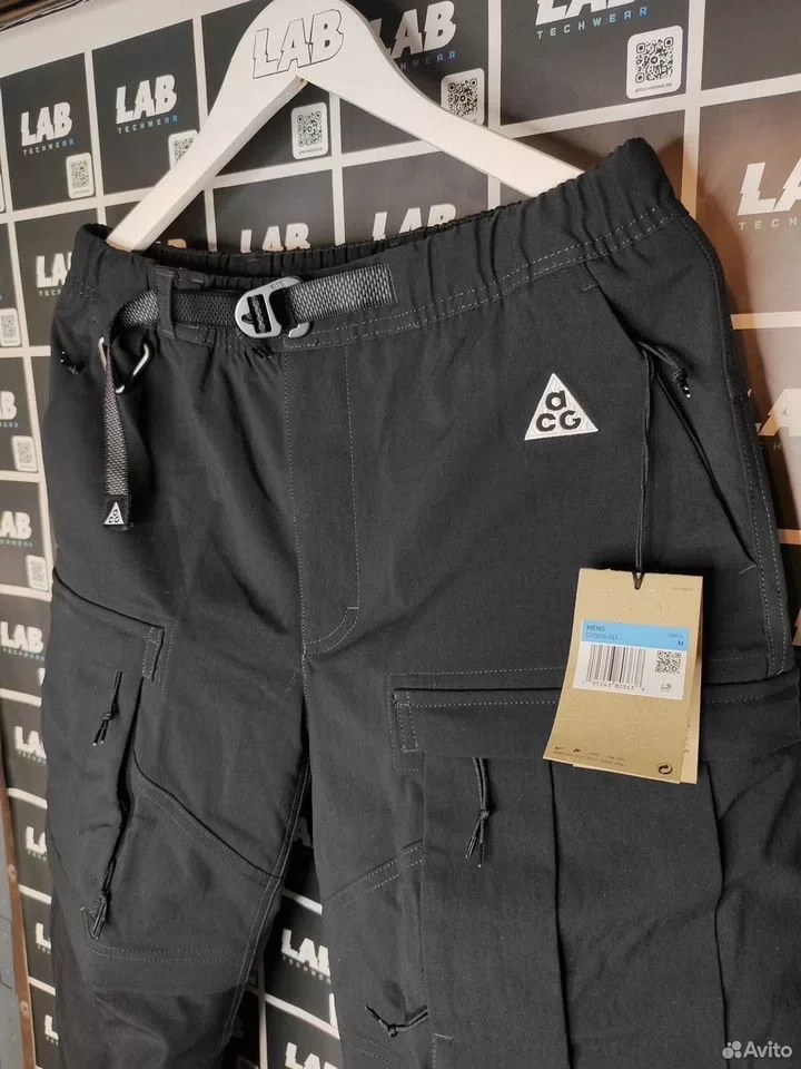 Штаны Nike ACG Smith Summit Cargo Black - миниатюра 3