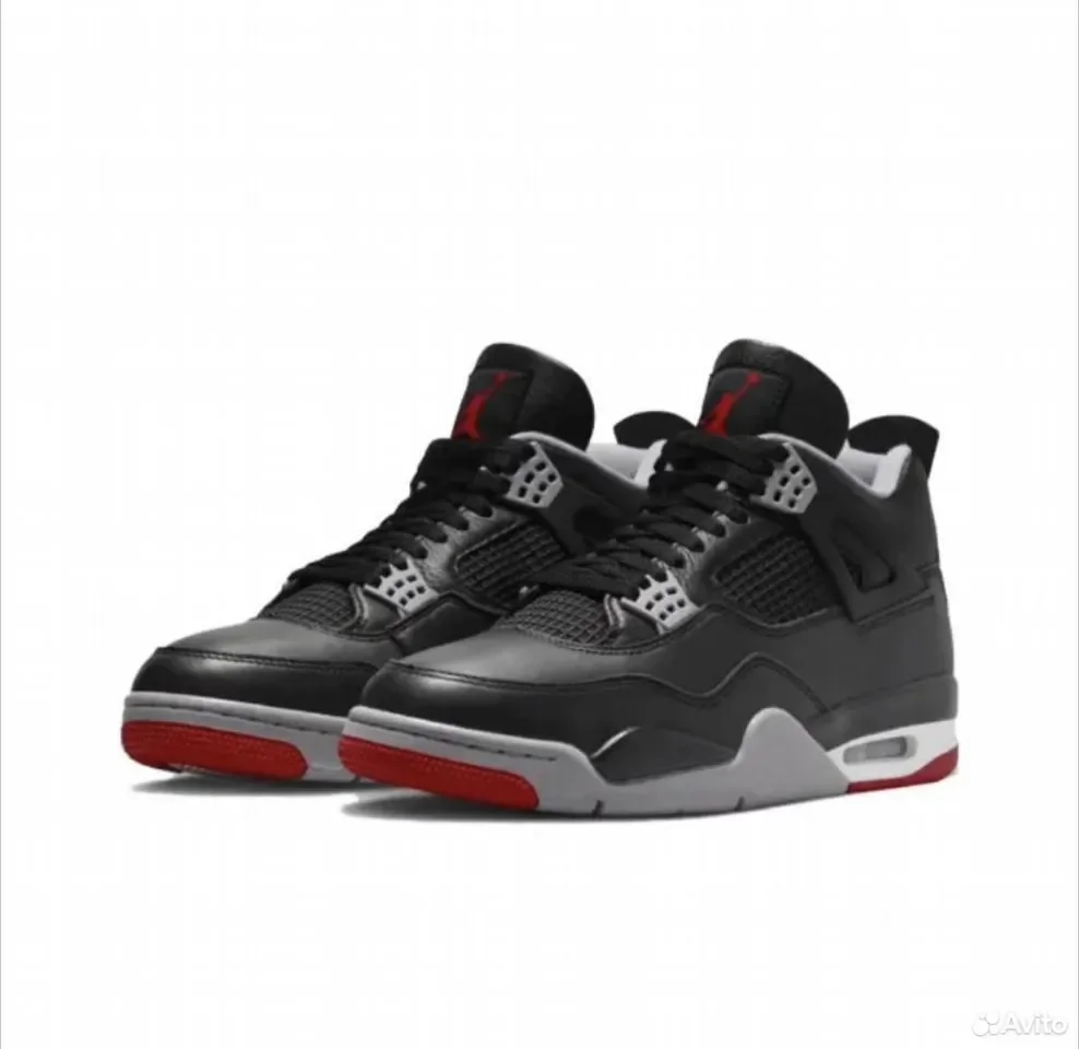 Кроссовки Nike Air Jordan 4 Bred Reimagined - изображение 1