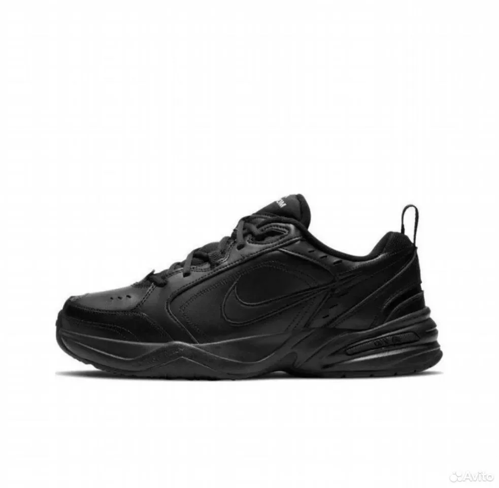 Кроссовки Nike Air Monarch 4 Total Black - миниатюра 2