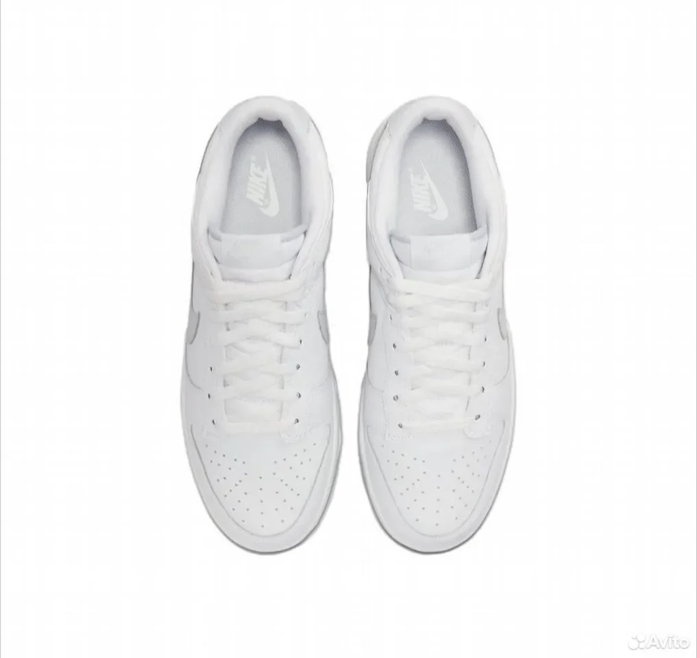 Кроссовки Nike Dunk Low Pure Platinum - миниатюра 2