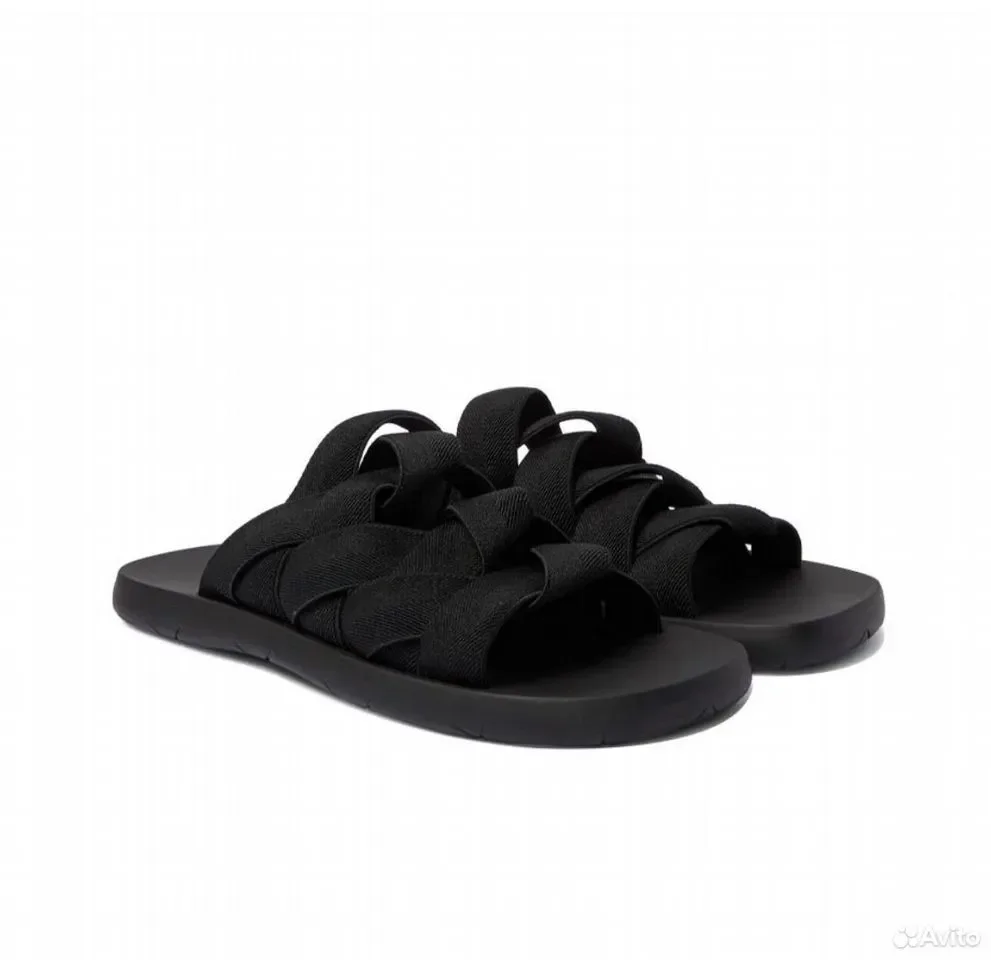 Сланцы Bottega Veneta Intercciato - миниатюра 3