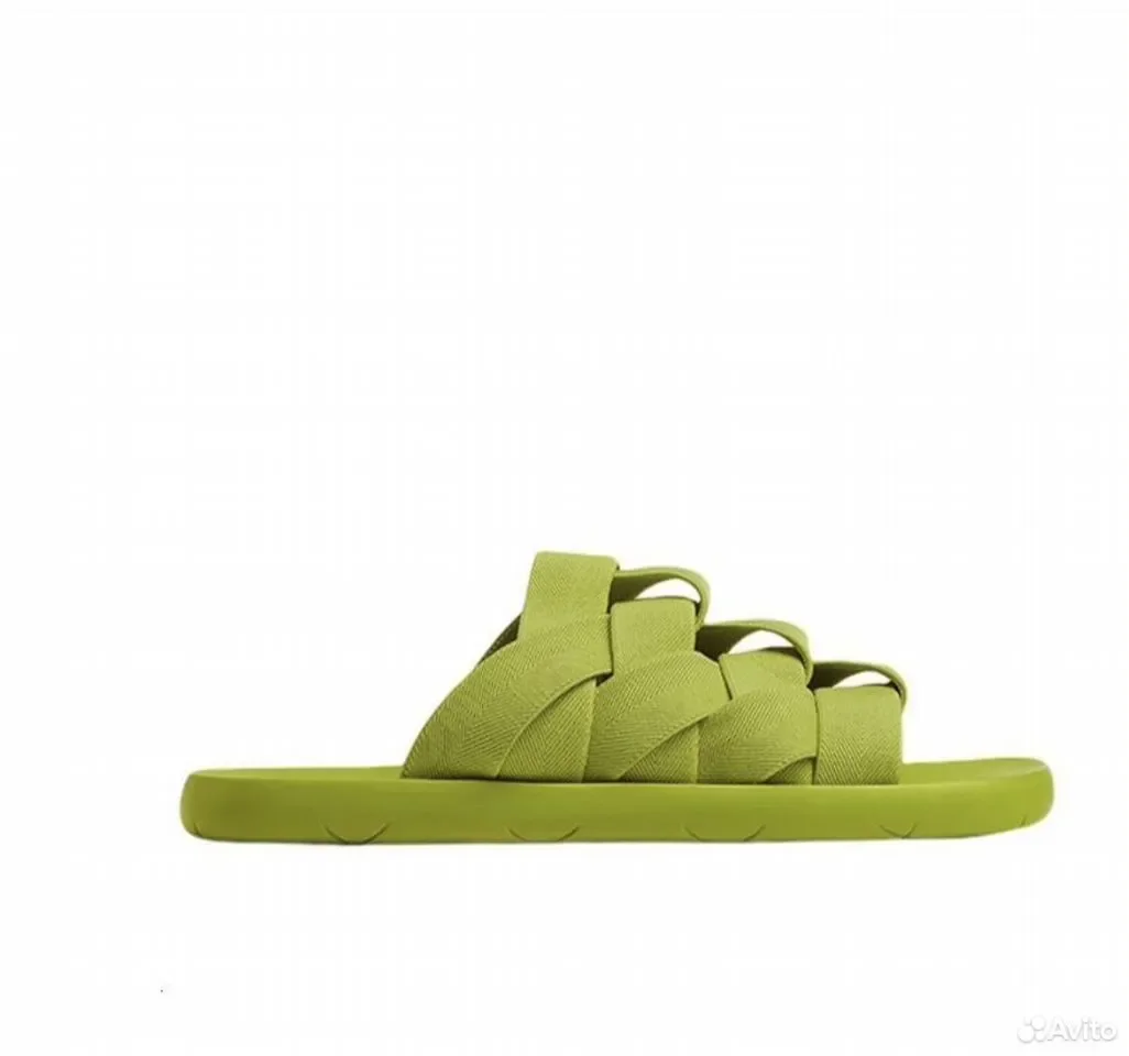 Сланцы Bottega Veneta Intercciato - миниатюра 4