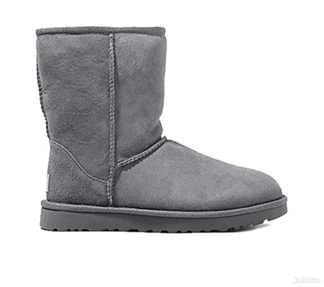 Угги UGG Classic Short Grey - миниатюра 2