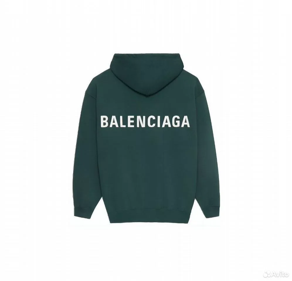 Худи Balenciaga Logo Hoodie Part 2 - миниатюра 2