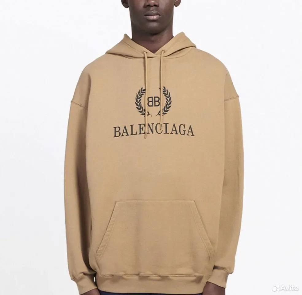 Худи Balenciaga Logo Hoodie Part 2 - миниатюра 4