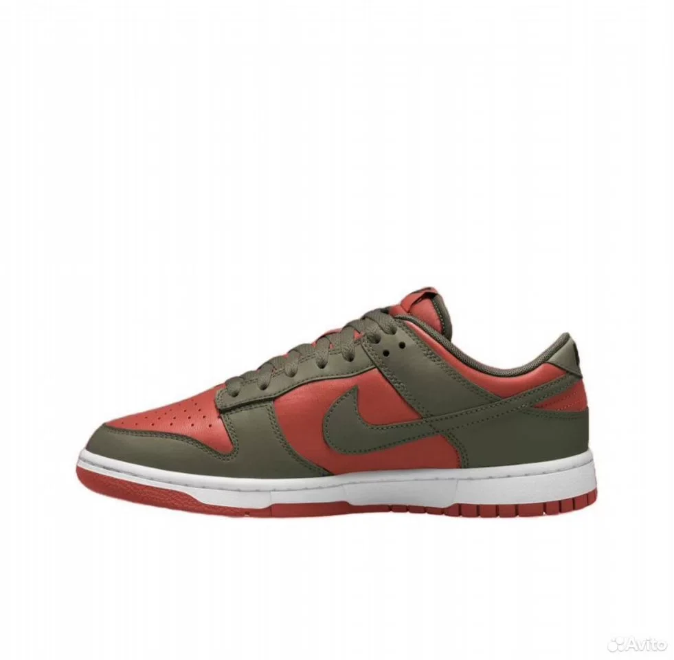 Кроссовки Nike Dunk Low 1 Mystic Red - изображение 1
